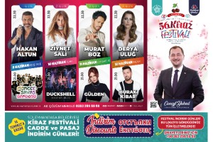 56. Kiraz Festivali programı belli oldu
