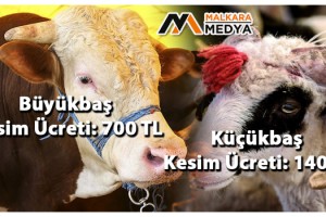 Malkara İlçe Kurban Hizmetleri Komisyonu, Kurbanlık Kesim Ücretlerini Belirledi