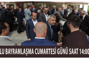 Malkara’da Toplu Bayramlaşma Cumartesi Günü Saat 14:00’da