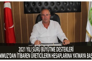 Sürü büyütme ve yenileme desteği hesaplara yatmaya başladı