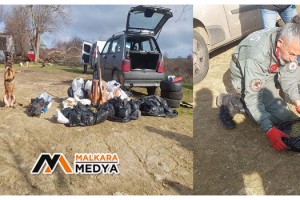 Malkara'da köyden adeta esrar fışkırdı: Her yere esrar gizlenmiş
