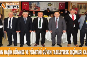 Başkan Haşim Dönmez ve Yönetimi Güven Tazeleyerek Seçimleri Kazandı