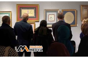 Rayiha Tezhip Sergisi Törenle Açıldı