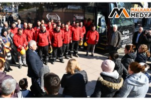 Vali Aziz Yıldırım, Deprem Bölgesinde Arama-Kurtarma Çalışması Yapan Malkaralı Madencilerle Bir Araya Geldi