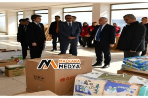 Vali Aziz Yıldırım, Malkara'da Yardım Çalışmalarını Yerinde Takip Etti