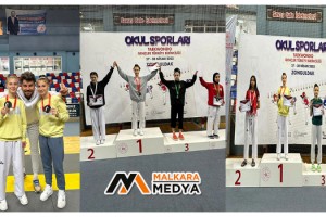 Malkaralı Taekwondocu Özdemir Kardeşler, Türkiye Şampiyonu!