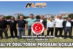 Malkara Muhtarlar Derneği Mahalleler Arası Futbol Turnuvası Final ve Ödül Töreni Programı Açıklandı