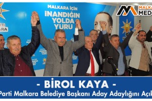 Birol Kaya, Malkara Belediye Başkanı Aday Adaylığını Açıkladı