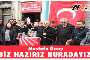Mustafa Özer; “BİZ HAZIRIZ BURADAYIZ” dedi. Malkara Belediye Başkanı Aday Adaylığını Açıkladı