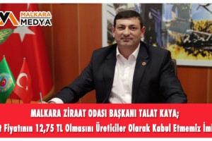 TALAT KAYA; Çiğ Süt Fiyatının 12,75 TL Olmasını Üreticiler Olarak Kabul Etmemiz İmkânsız