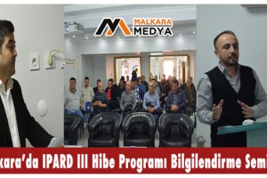 Malkara’da IPARD III Hibe Programı Bilgilendirme Semineri