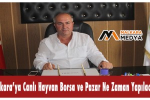 Malkara’ya Canlı Hayvan Borsa ve Pazar Ne Zaman Yapılacak?