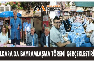 Malkara'da Bayramlaşma Töreni Gerçekleştirildi