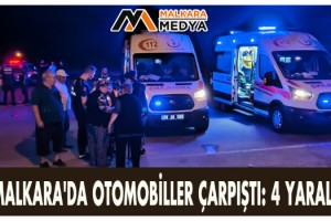 Malkara'da Otomobiller Çarpıştı: 4 Yaralı