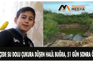 Malkara'da bahçede su dolu çukura düşen Halil Buğra, 51 gün sonra öldü