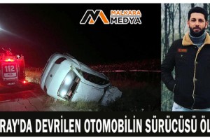 Tekirdağ'da devrilen otomobilin sürücüsü öldü