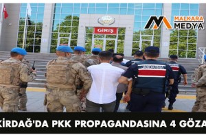Tekirdağ'da PKK propagandasına 4 gözaltı
