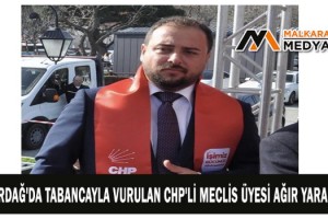 Tekirdağ'da tabancayla vurulan CHP'li meclis üyesi ağır yaralandı