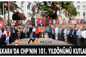 Malkara’da CHP’nin 101. Yıldönümü Kutlandı