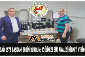 Tekirdağ DSYB Başkanı Ergin Durgun: 12 İlimize Süt Analizi Hizmeti Veriyoruz!