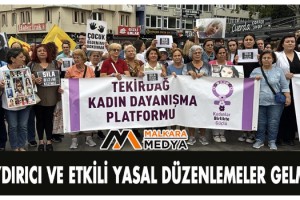 Tekirdağlı kadınlardan, Narin ve Sıla protestosu