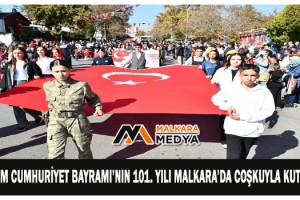 29 Ekim Cumhuriyet Bayramı’nın 101. Yılı Malkara’da Coşkuyla Kutlandı
