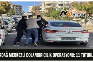 Tekirdağ merkezli dolandırıcılık operasyonu: 11 tutuklama