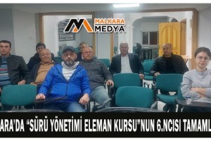 Malkara’da “Sürü Yönetimi Eleman Kursu”nun 6.ncısı Tamamlandı