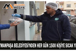 Süleymanpaşa Belediyesi'nden her gün 1500 kişiye sıcak yemek