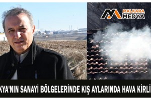 Trakya'nın sanayi bölgelerinde kış aylarında hava kirliliği