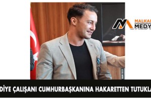 Belediye çalışanı Cumhurbaşkanına hakaretten tutuklandı