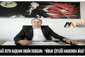 Tekirdağ DSYB Başkanı Ergin Durgun: “Birlik Çiftliği Hakkında Bilgi Verdi”