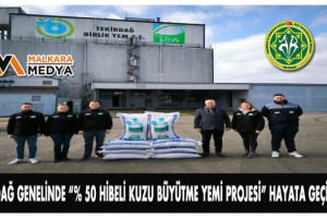 Tekirdağ Genelinde “% 50 HİBELİ KUZU BÜYÜTME YEMİ PROJESİ” Hayata Geçiyor!..