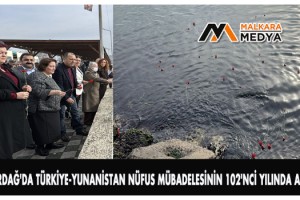 Tekirdağ'da Türkiye-Yunanistan nüfus mübadelesinin 102'nci yılında anma