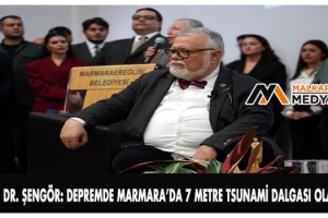 Prof. Dr. Şengör: Depremde Marmara’da 7 metre tsunami dalgası olabilir