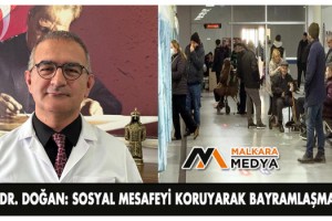 Doç. Dr. Doğan: Sosyal mesafeyi koruyarak bayramlaşmalıyız