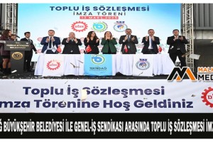 Tekirdağ Büyükşehir Belediyesi ile Genel-İş Sendikası arasında toplu iş sözleşmesi imzalandı