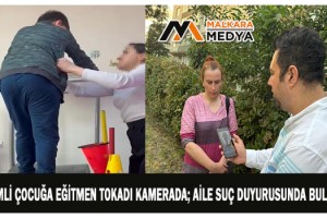 Otizmli çocuğa eğitmen tokadı kamerada; aile suç duyurusunda bulundu