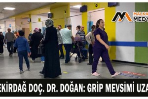 Tekirdağ Doç. Dr. Doğan: Grip Mevsimi Uzadı