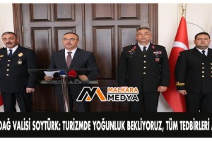 Tekirdağ Valisi Soytürk: Turizmde yoğunluk bekliyoruz, tüm tedbirleri aldık