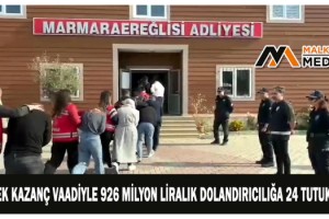 Yüksek kazanç vaadiyle 926 milyon liralık dolandırıcılığa 24 tutuklama