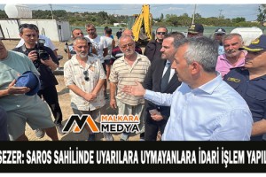Vali Sezer: Saros sahilinde uyarılara uymayanlara idari işlem yapılacak