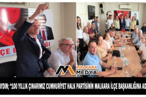 Hüsnü Aydın; “100 Yıllık Çınarımız Cumhuriyet Halk Partisinin Malkara İlçe Başkanlığına Adayım!..”