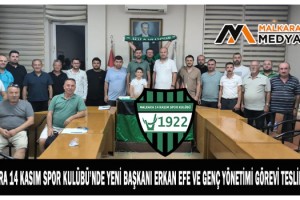 Malkara 14 Kasım Spor Kulübü’nde Yeni Başkanı Erkan Efe ve Genç Yönetimi Görevi Teslim Aldı